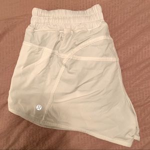 Lululemon Tracker Shorts in White